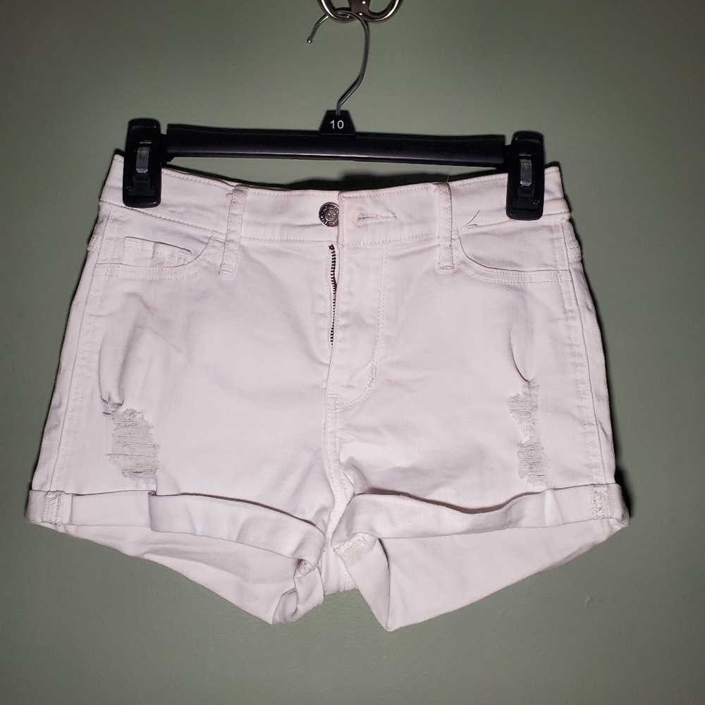HOLLISTER High Rise Short Shorts- Women- Size 0